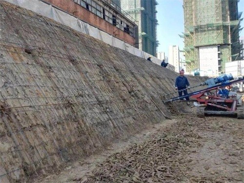 德格建筑边坡支护